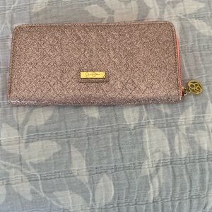 Rose gold wallet